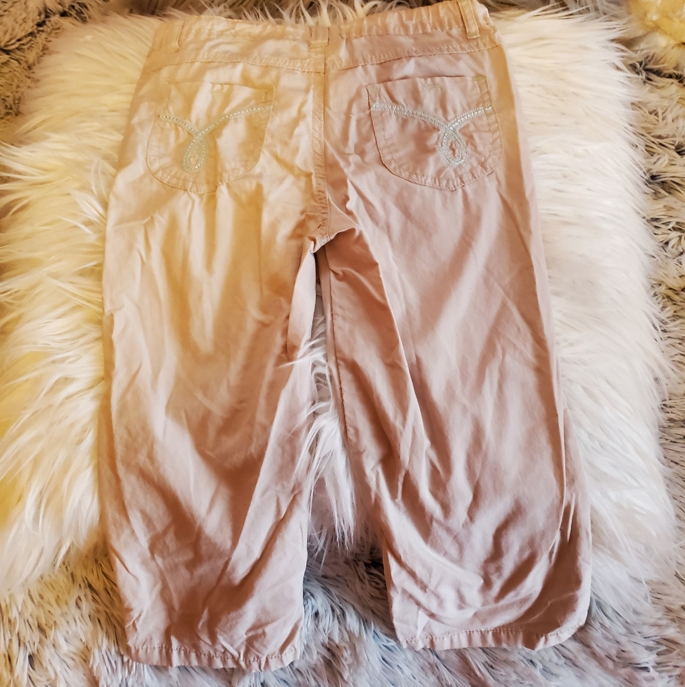 Girl's Calvin Klein Khaki Capris